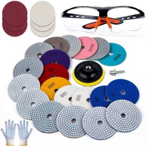 20 Pack 4 Inch Diamond Polishing Pads